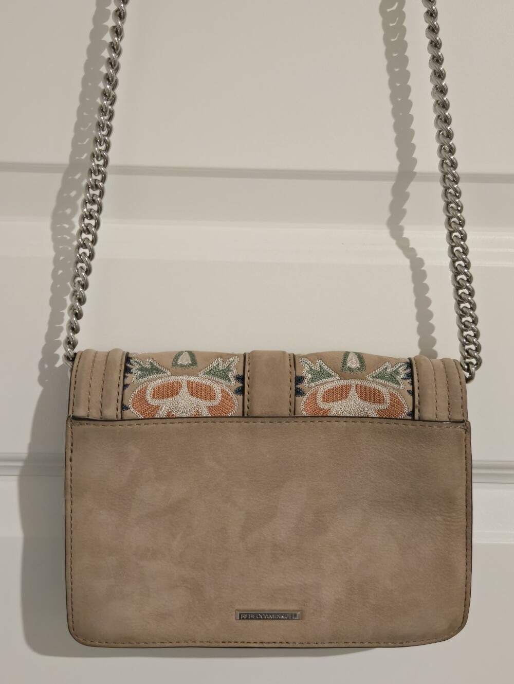 Rebecca Minkoff 100% Leather Embroidered Crossbody Bag.Retails $275. - Picture 3 of 10